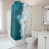 素晴らしい海ビュー シャワーカーテン (インサイチュ)