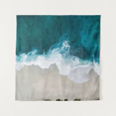 素晴らしい海ビュー タペストリー (正面(横))