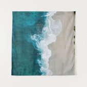 素晴らしい海ビュー タペストリー (正面)