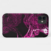 素晴らしい液体の明るい赤紫色 Case-Mate iPhoneケース (裏面(横))