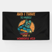 素晴らしい溶接 横断幕 (横)