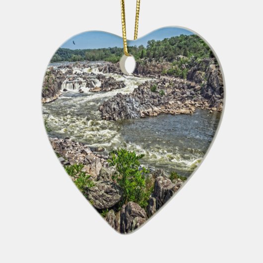 素晴らしい滝の国立公園 セラミックオーナメント (左)