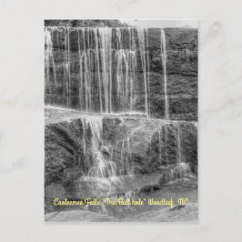 素晴らしい滝縦はがき ポストカード