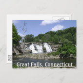 素晴らしい滝 ポストカード (正面/裏面)