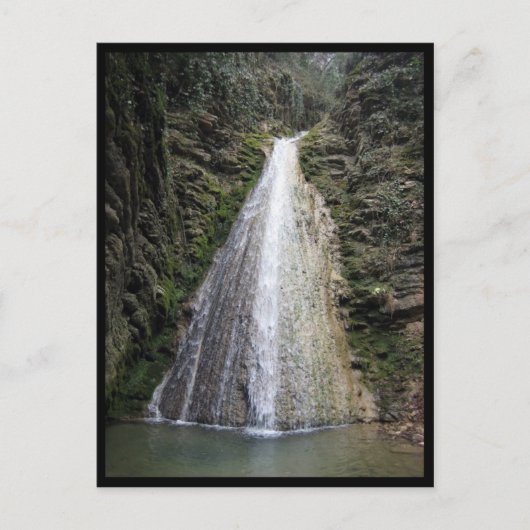 素晴らしい滝 ポストカード (正面)