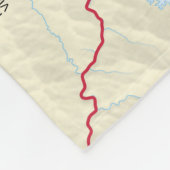 素晴らしい煙山のフリースブランケット フリースブランケット (角)