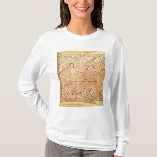 素晴らしい煙山の国立公園のための提案 Tシャツ (正面)