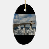 素晴らしい煙山の国立公園 セラミックオーナメント (右)