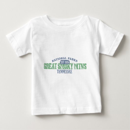 素晴らしい煙山の国立公園 ベビーTシャツ (正面)