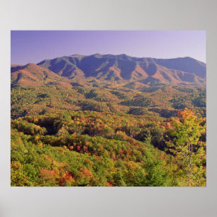 素晴らしい煙山NP、テネシー州、米国 ポスター