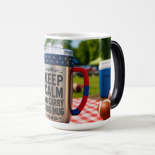 素晴らしい熱変化マグカップ11/15oz白い魔法マグカップ モーフィングマグカップ (正面右)