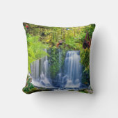 素晴らしい熱帯雨林と動物 クッション (正面)