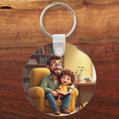 素晴らしい父の日 キーホルダー (裏面)