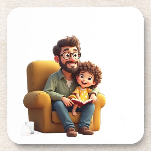 素晴らしい父の日 コースター (正面)