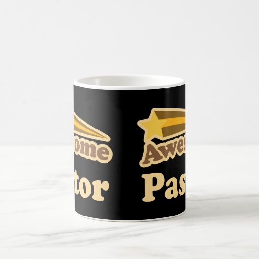 素晴らしい牧師のギフト コーヒーマグカップ (中央)