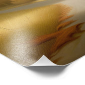 素晴らしい猫とリトルロボット：スケートボードのスキル！ フォトプリント            (角)