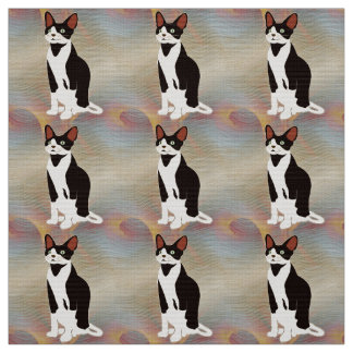 素晴らしい猫 ファブリック