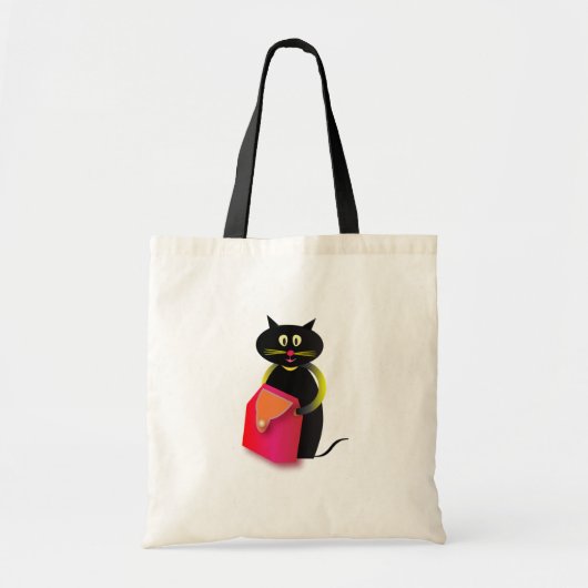 素晴らしい猫: 買物をするか、または新学期は行きます トートバッグ (正面)
