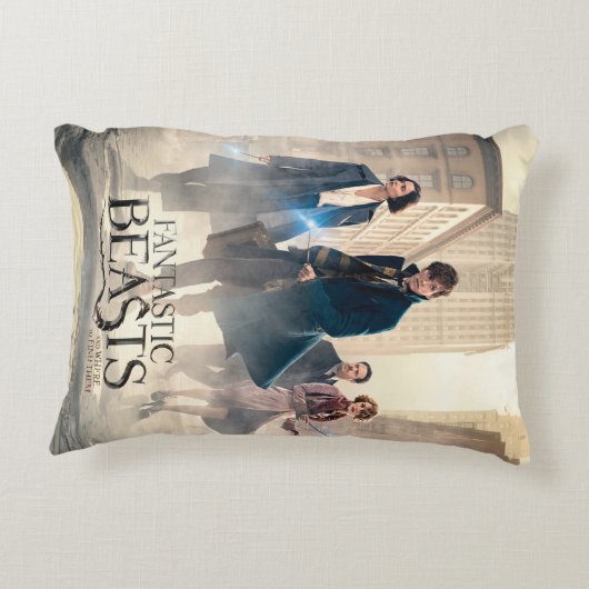 素晴らしい獣と見つける場所™シティの霧 アクセントクッション (裏面)