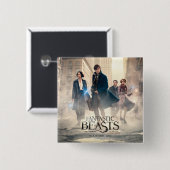 素晴らしい獣と見つける場所™シティの霧 缶バッジ (正面&裏面)