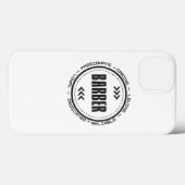 素晴らしい理容師の役職 Case-Mate iPhoneケース (裏面 (横))