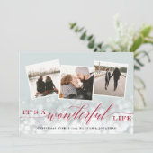 素晴らしい生活 |写真数々ののクリスマス シーズンカード (スタンド正面)