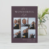 素晴らしい生活 | 6フォトコラージュ シーズンカード (スタンド正面)