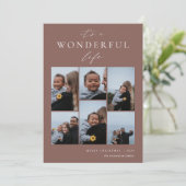 素晴らしい生活 | 6フォトコラージュ シーズンカード (スタンド正面)