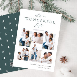 素晴らしい生活 | 6フォトコラージュ シーズンカード