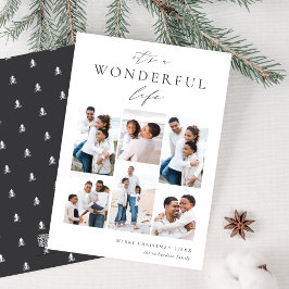 素晴らしい生活 | 6フォトコラージュ シーズンカード