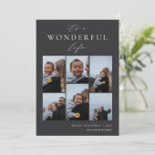 素晴らしい生活 | 6フォトコラージュ シーズンカード (スタンド正面)