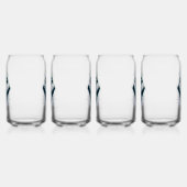 素晴らしい白いファンタジーフェニックス。 ガラス缶 (左)