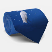 素晴らしい白鷺の休日のタイ ネクタイ (ロール)