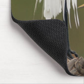 素晴らしい白鷺 マウスパッド (コーナー)