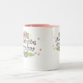 素晴らしい祖母のTシャツ ツートーンマグカップ (中央)