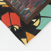 『素晴らしい私は本が大好き』 フリースブランケット (角)