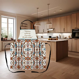 素晴らしい秋とブルーカスタマイズ可能 エプロン