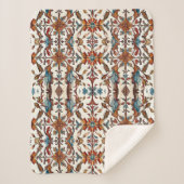 素晴らしい秋とブルーシェルパブランケット シェルパブランケット (正面)