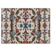 素晴らしい秋とブルーロググラス カッティングボード (正面)