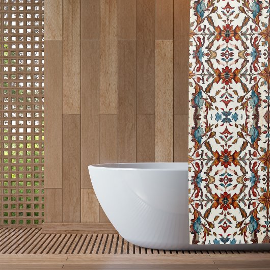 素晴らしい秋とブルー シャワーカーテン