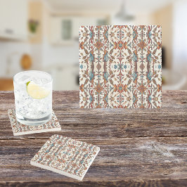 素晴らしい秋とブルー ストーンコースター