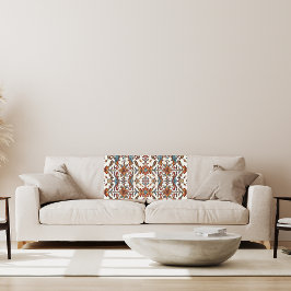 素晴らしい秋とブルー フリースブランケット