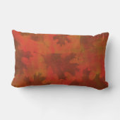 素晴らしい秋デザイナー感謝してい枕 ランバークッション (裏面)