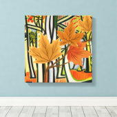 素晴らしい秋 キャンバスプリント (インサイチュ (ウッドフロア))