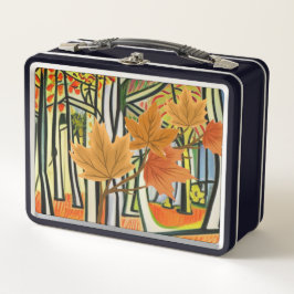 素晴らしい秋 メタルランチボックス