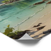 素晴らしい秘密のダイビングスポット ポスター (角)