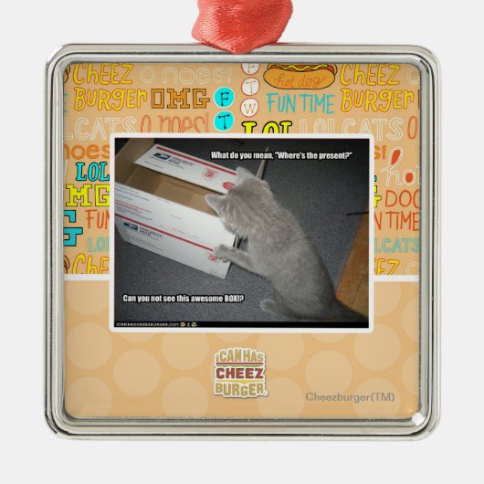 素晴らしい箱 メタルオーナメント (正面)