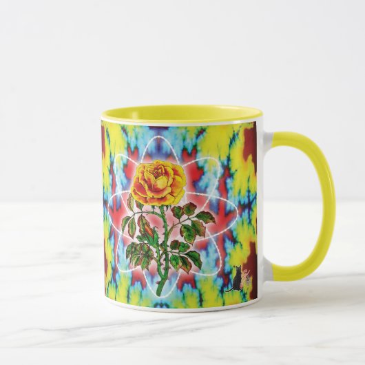 素晴らしい素晴らしいバラ マグカップ (右)