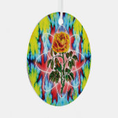 素晴らしい素晴らしいバラ メタルオーナメント (正面右)