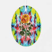 素晴らしい素晴らしいバラ メタルオーナメント (正面左)